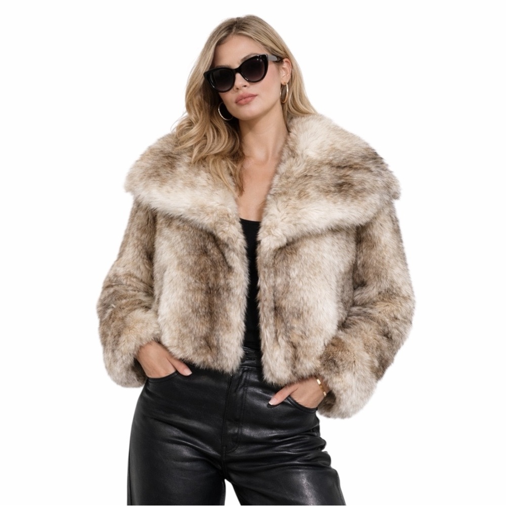 TU.Luxe Natural Faux Fur “CoCo” Jacket